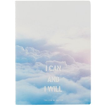 Тетрадь В5 36л лин. I can and I will сшивка, ассорти