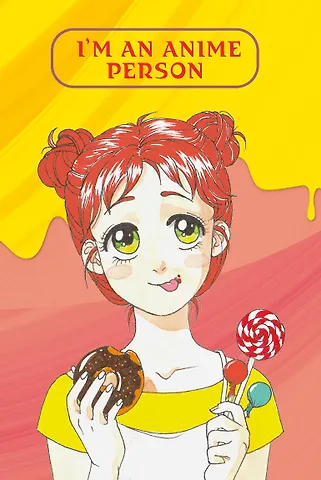 Обложка для паспорта. Im an anime person