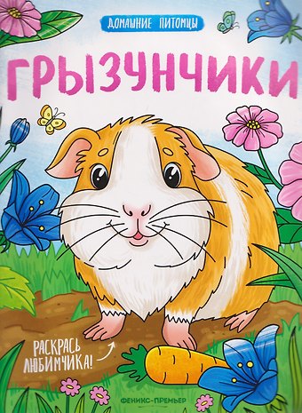 Грызунчики: книжка-раскраска