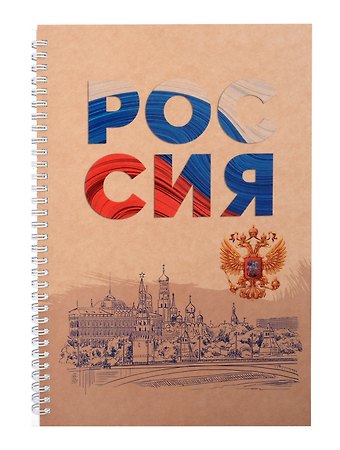 Тетрадь в клетку Listoff, Россия, А4, 96 листов