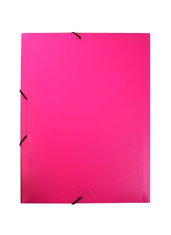 Папка на резинках А4 Neon 3 клапана, пластик, ассорти, Erich Krause