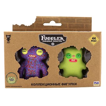 Коллекционные фигурки Fugglers Щекотун, Злой кролик (2шт) (FG2015L)