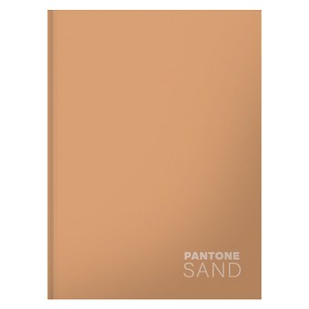 Книга для записей А5+ 96л кл. Sand интеграл.перепл., матов.ламин., выб.лак.