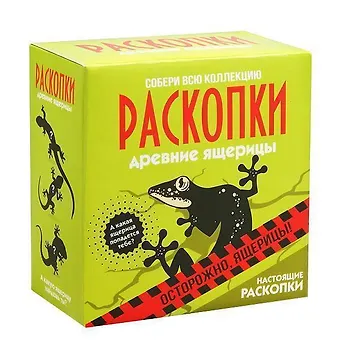 Набор для проведения раскопок Ящерицы