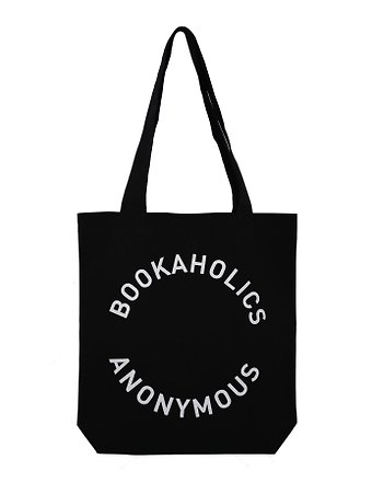 Сумка-шоппер Bookaholics черная (1136852)