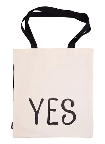 Сумка-шоппер YesNo текстиль двусторонняя  40см.*32см.