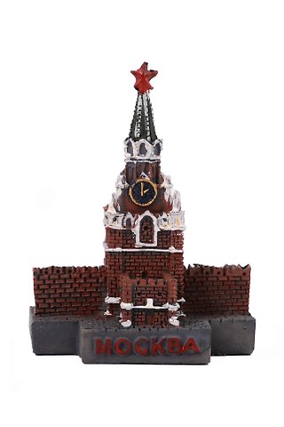 Фигурка полистоун Спасская башня (Москва) (60мм) (006-010-21-1-SM)