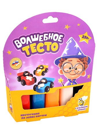 Тесто для лепки Волшебное тесто. Тачки