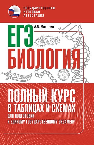 Андрей Владимирович Маталин ЕГЭ. Биология. Полный курс в таблицах и схемах для подготовки к ЕГЭ