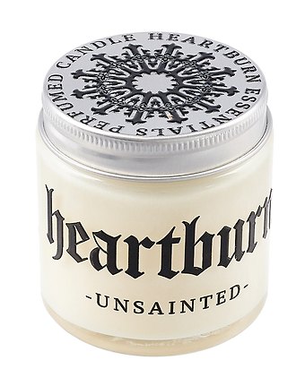 Свеча белая Unsainted (120мл) (Липа,лаванда,морская соль,хлопок) (CNDL-UNSNT-120)