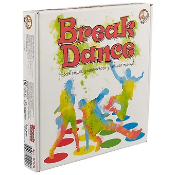 Игра напольная для детей и взрослых Break Dance (01920) (поле 1,2 мх1,8 м) (мал.) (3+) (коробка)