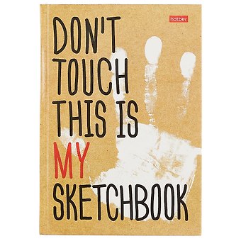 Скетчбук «Don't Touch», 80 листов, А5