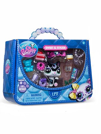 Игровой набор Стиль фигурка животного с аксессуарами Сиамская кошка (4+) (коробка)