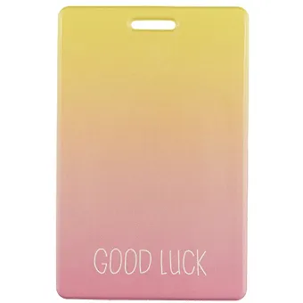 Чехол для карточек Цветной градиент Good luck (ДК2017-133)