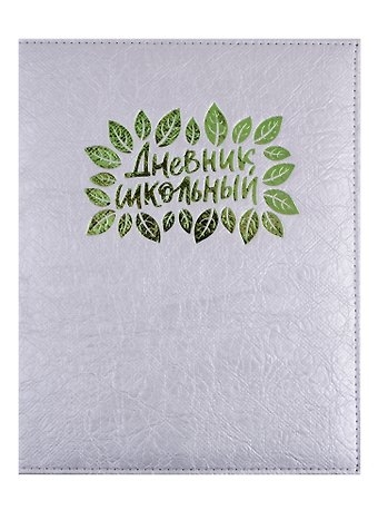 Дневник школьный Феникс+, Серебряный