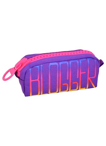 Пенал с большой молнией Blogger, 21.5 х 10.5 см