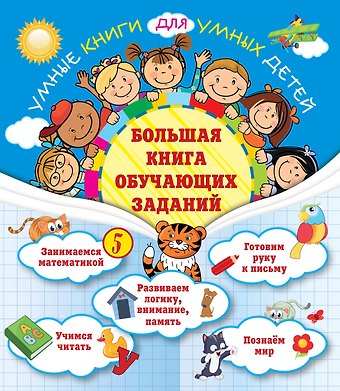 Олеся Борисовна Обозная Большая книга обучающих заданий