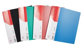 Папка 100 файлов, А4, GoodMark, в ассортименте