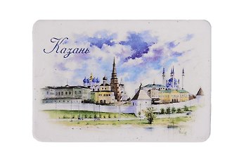 Магнит картон Казанский кремль (Казань) (МК/701/001)