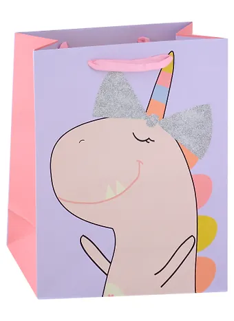 Пакет А4 32*26*12 Зверюшки дет., бум.мат