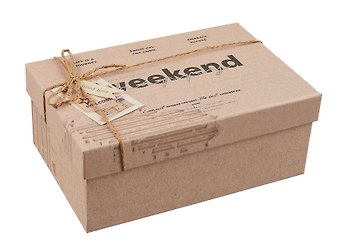 Коробка подарочная Weekend 21*14*8.5см, картон