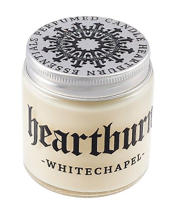 Свеча белая Whitechapel (120мл) (Пудра,роза,пачули) (CNDL-WCHPL-120)