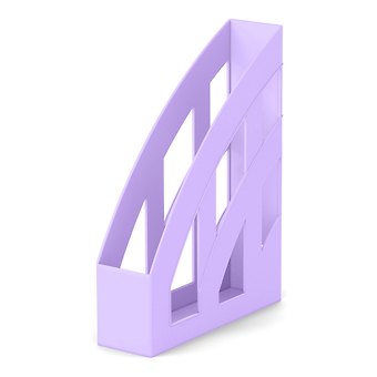 Лоток вертикальный Office, Pastel 75мм, пластик, фиолетовый, ErichKrause