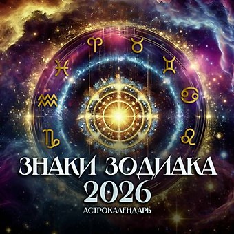 Календарь 2026г 300*300 Астрокалендарь 2026. Знаки Зодиака настенный, на скрепке