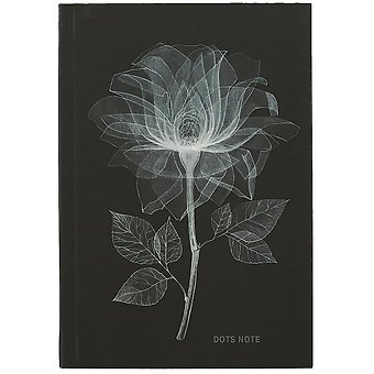 Записная книжка А6+ 64л тчк. Flower. 1 интегр.переплет, ламинация soft-touch