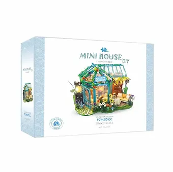 Румбокс MiniHouse DIY Летнее кафе. Сборная модель (28.6х20.2х18.5)
