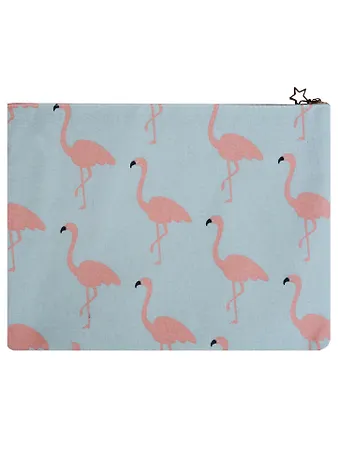 Папка B5 Фламинго, ткань