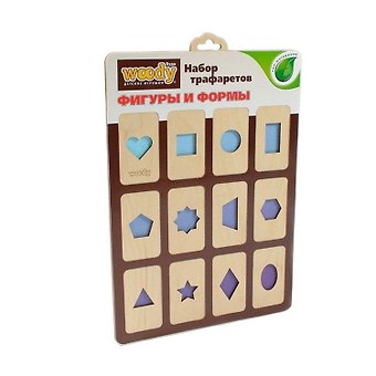 Игрушка Вуди Набор Фигуры и формы WI-00228