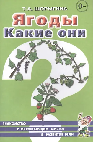 Татьяна Андреевна Шорыгина Ягоды. Какие они? Знакомство с окружающим миром и развитие речи