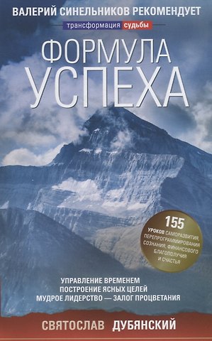 Святослав И. Дубянский Формула успеха. Управление временем, построение ясных целей, мудрое лидерство