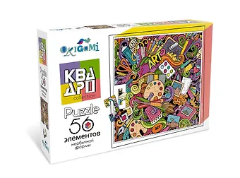 Пазл Квадро Art, 56 элементов