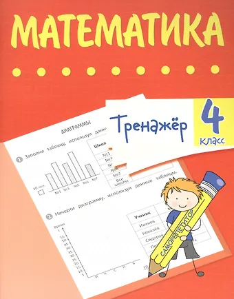 Наталья Сергеевна Губка Тренажер. Математика. 4 класс