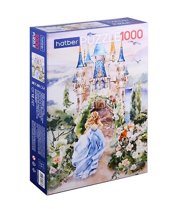 Пазлы По дороге в замок, 1000 элементов, 48х68 см