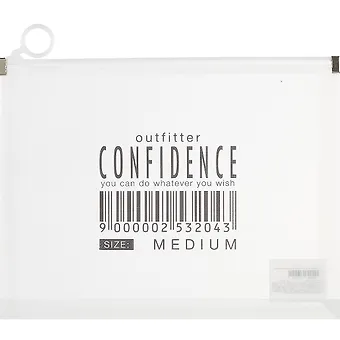 Папка на молнии А5 Confidence с расширением, пластик