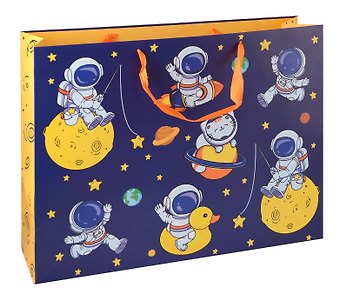 Пакет А3+ 40*50*15 Космос дет., бум.мат.ламинат