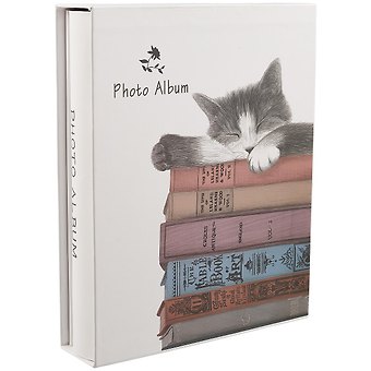 Фотоальбом Кот и книги, 10х15, 200 фото