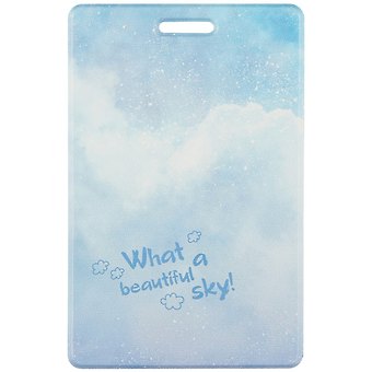 Чехол для карточек What a beautiful sky (ДГ2021-285)