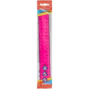 Линейка 20см Neon Solid розов., подвес, ERICH KRAUSE