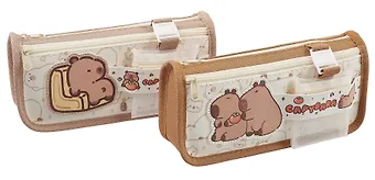Пенал-косметичка Капибара ПВХ-бокс, ассорти