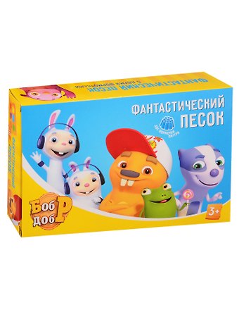 Фантастический песок «Бобр добр», 6 цветов, 840 г.