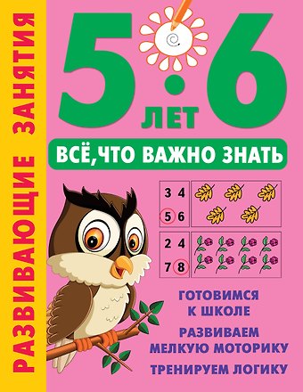 Валентина Геннадьевна Дмитриева Развивающие занятия. Всё, что важно знать. 5-6 лет