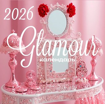 Календарь 2026г 300*290 Glamour настенный, на скрепке