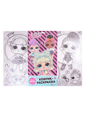 Коврик для раскрашивания LOL Queens (48х33,5) (LX0002-2)