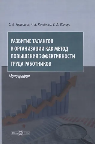 Сергей Александрович Шапиро, Сергей Николаевич Карташов, Алла Борисовна Конобеева Развитие талантов в организации как метод повышения эффективности труда работников. Монография