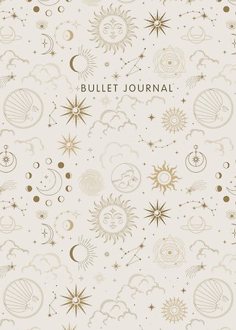 Книга для записей А5 120стр тчк. Bullet Journal (эзотерический светлый)