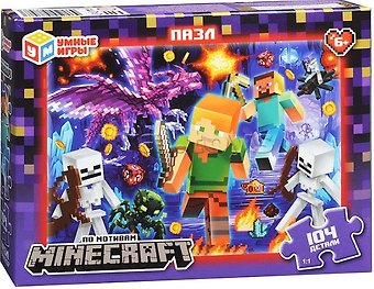 Пазл 104 По мотивам Minecraft
